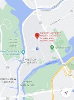Location of Carleton University